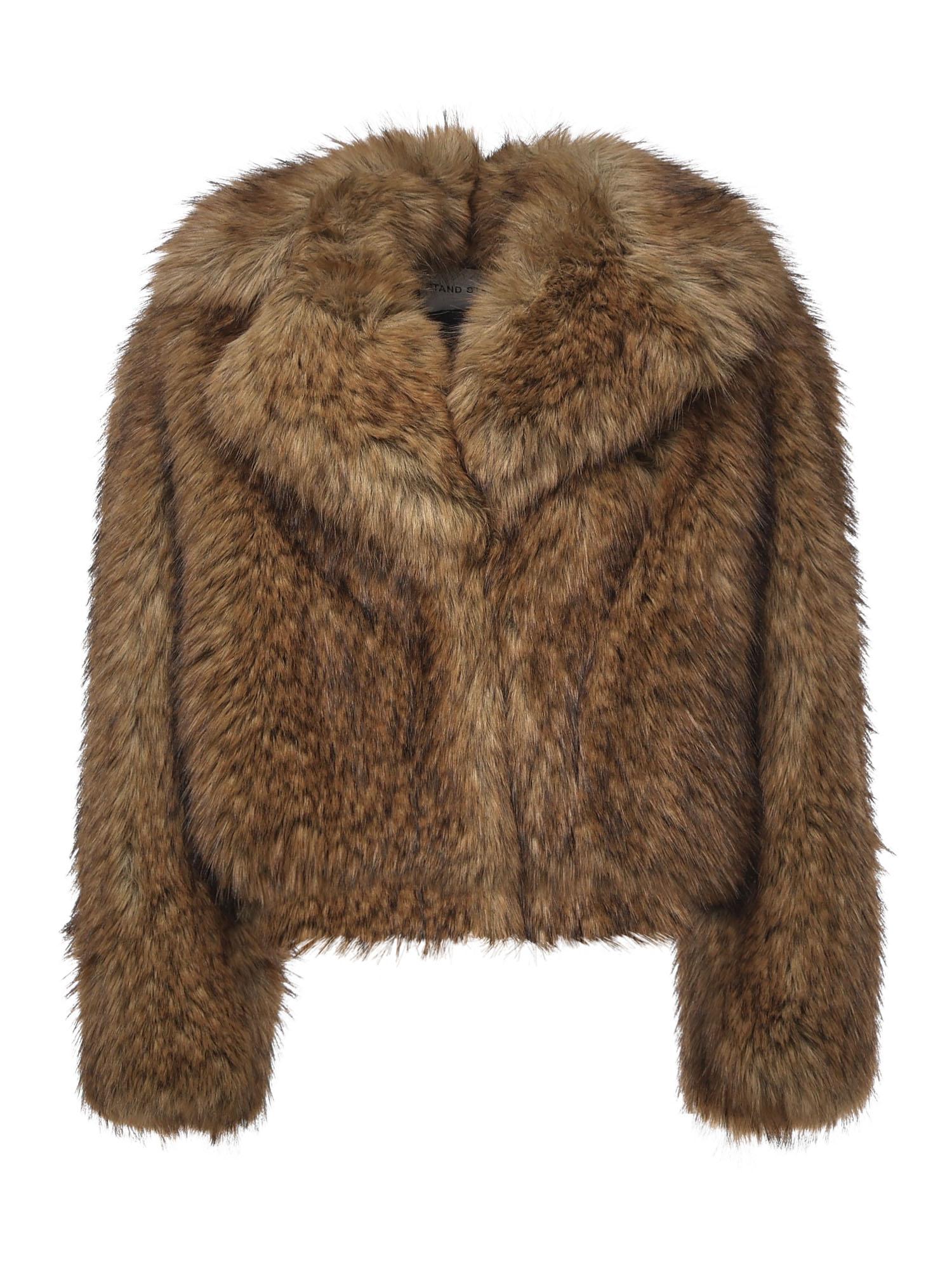 Giacca Samara in pelliccia sintetica 61701 940510200 STAND STUDIO 