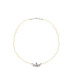 Collana Mini Bas Relief Pearl 63010100 02P104P104 VIVIENNE WESTWOOD 