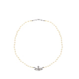 Collana Mini Bas Relief Pearl 63010100 02P104P104 VIVIENNE WESTWOOD 