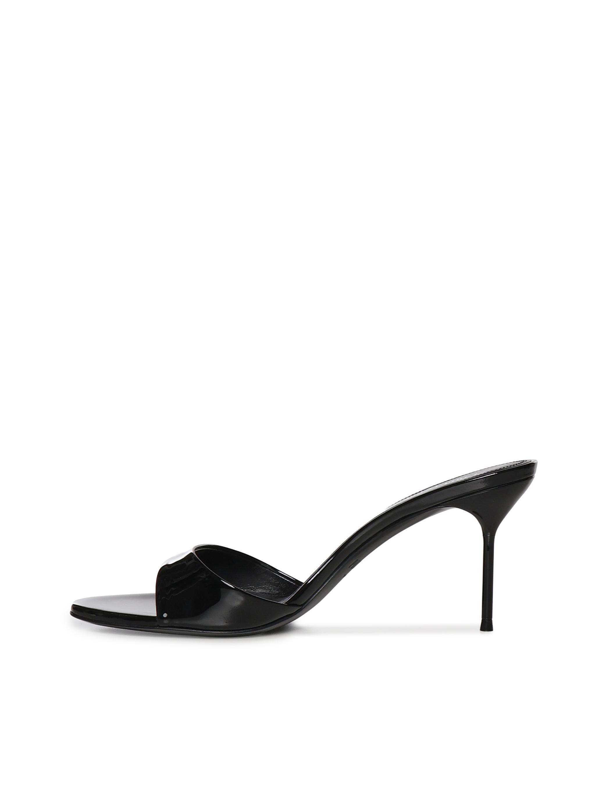 Mule Lidia in vernice PX1141 XVN01PATENT BLACK PARIS TEXAS 