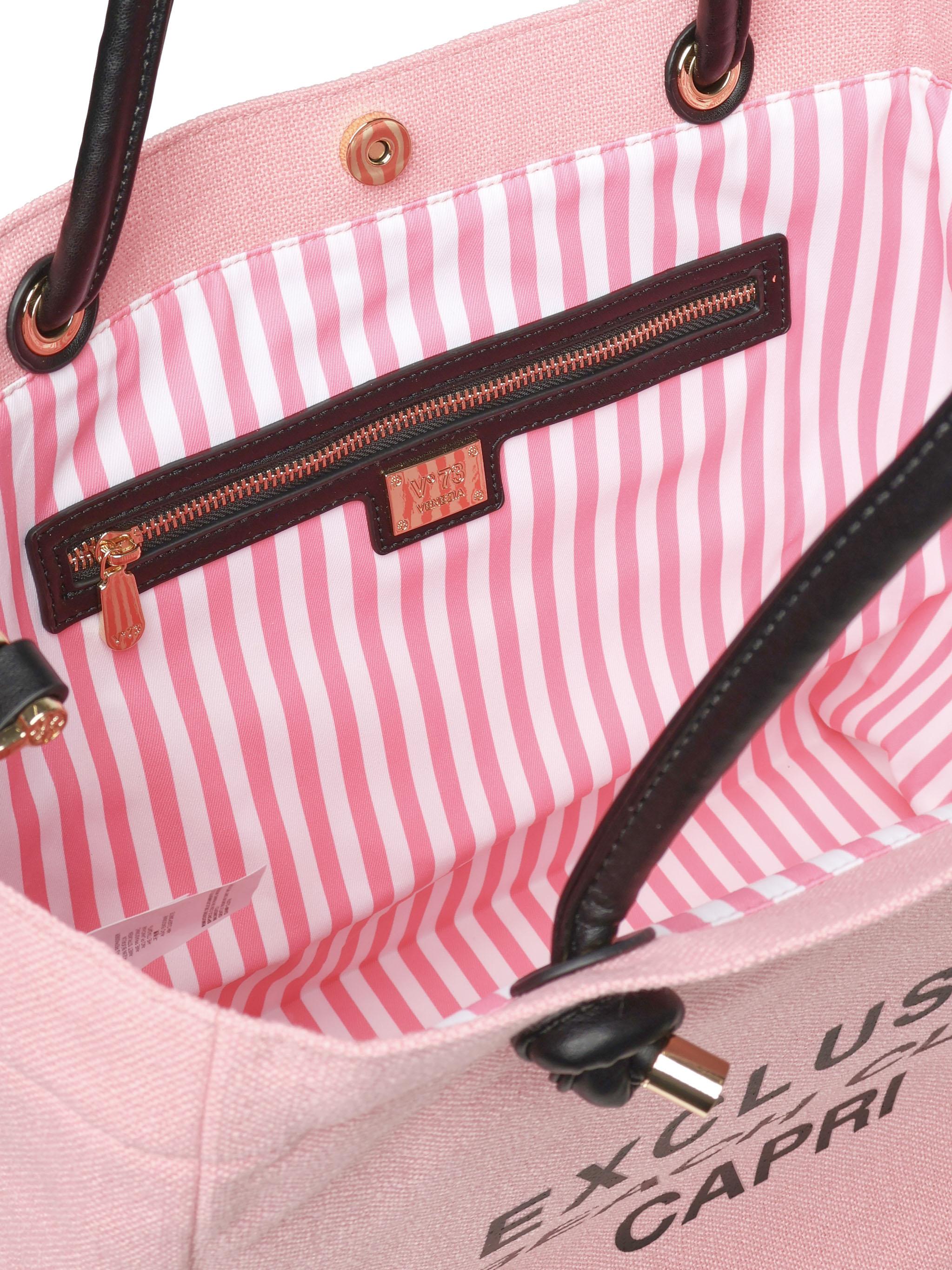 Borsa shooping Beach Club 73BS92701 BEACH CLUBROSA/NERO V° 73 