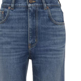 Jeans flare a vita alta in denim CHC25ADP42251 427 CHLOÉ 