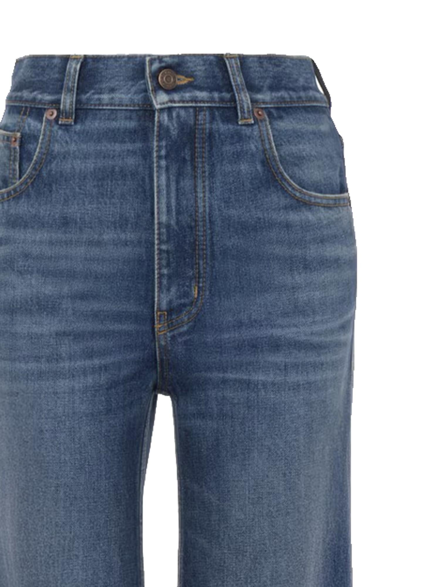 Jeans flare a vita alta in denim CHC25ADP42251 427 CHLOÉ 