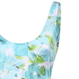 Costume da bagno intero con stampa fiori acquatici CH26UMB23342 91J CHLOÉ 
