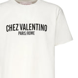 T-Shirt con stampa Chez Valentino 6V3MG16P APGA03 VALENTINO GARAVANI 