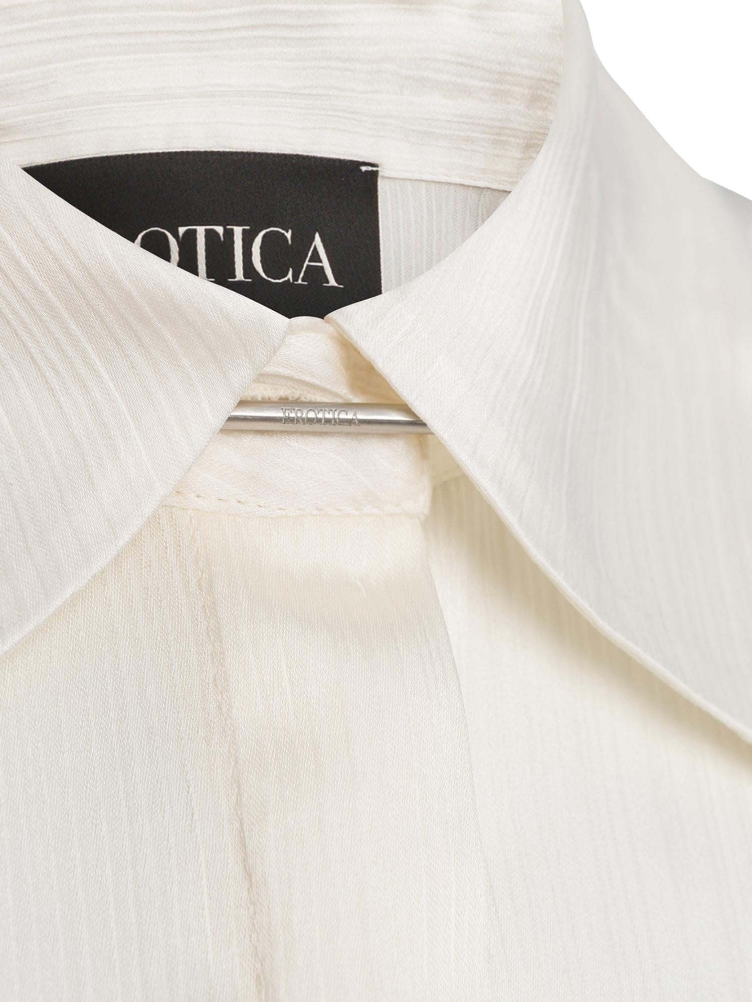 Camicia in chiffon di seta DC526 OF0205D001 DONDUP 
