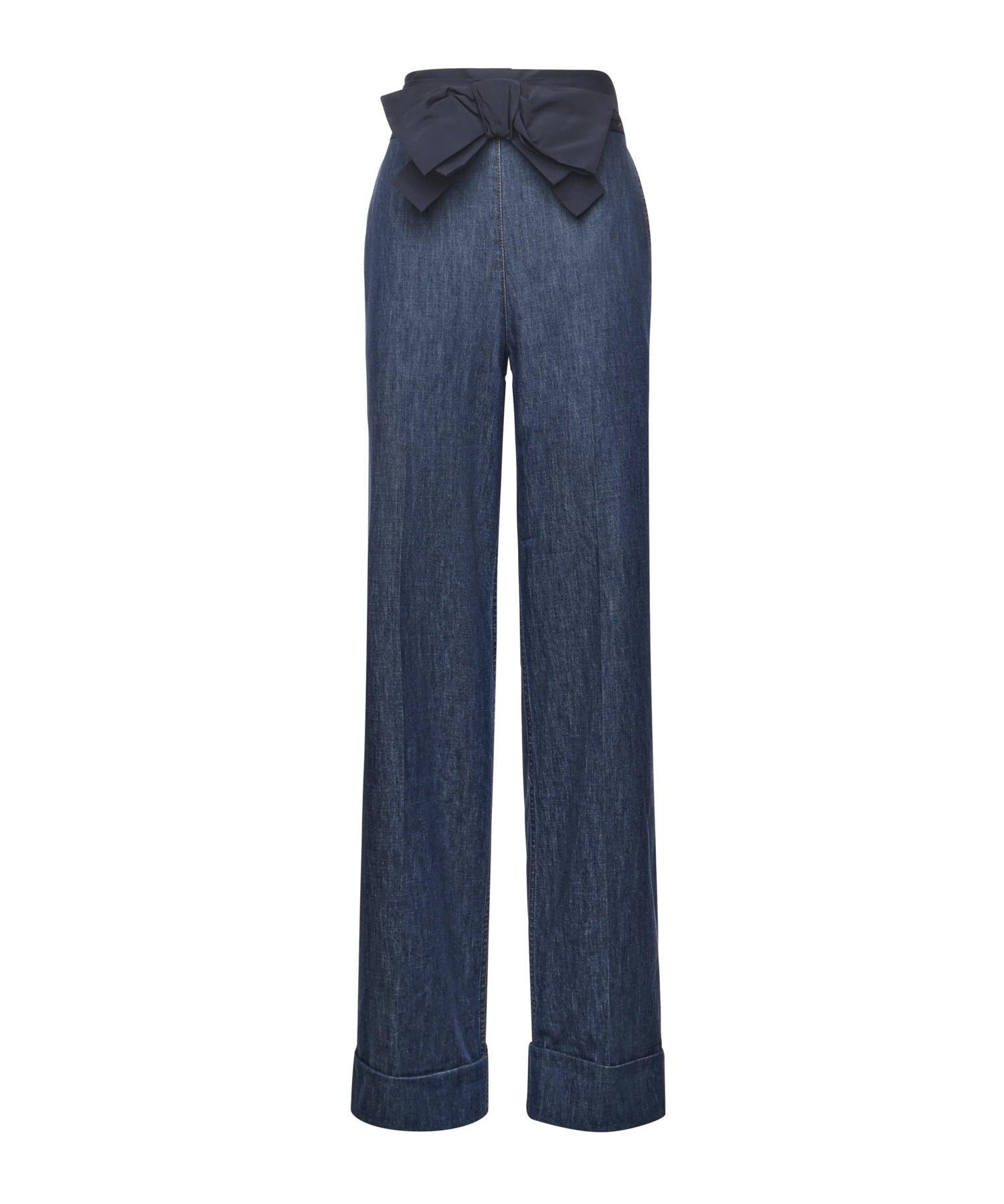 Jeans in denim con fiocco 7B3DD20Q 7MR558 VALENTINO GARAVANI 