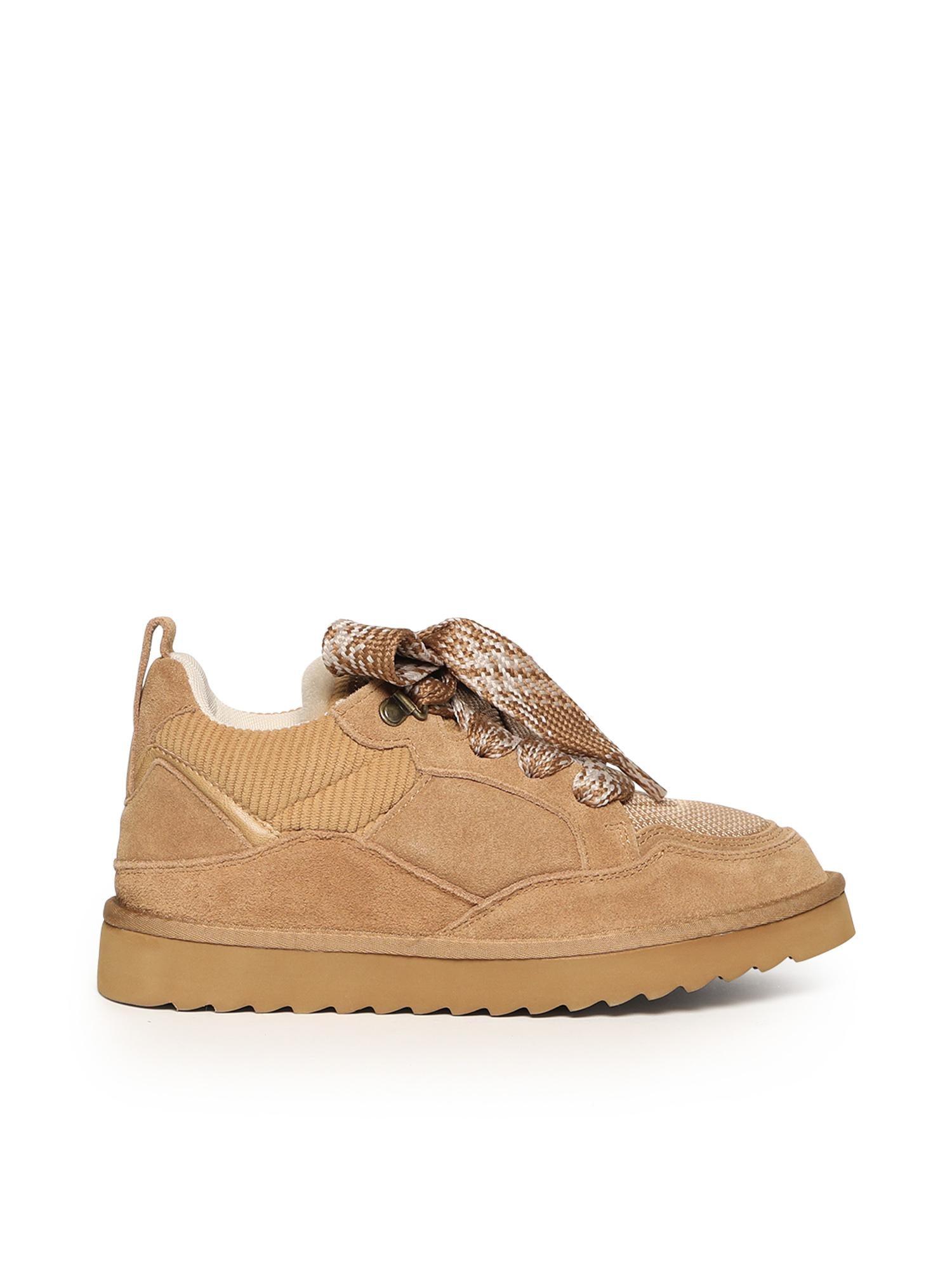 Sneaker in pelle scamosciata HC.YW261 TAN COLORS OF CALIFORNIA 