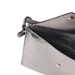 Bustina in pelle metalizzata con logo 104820 A2O9KZ7E PINKO 