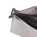 Bustina in pelle metalizzata con logo 104820 A2O9KZ7E PINKO 