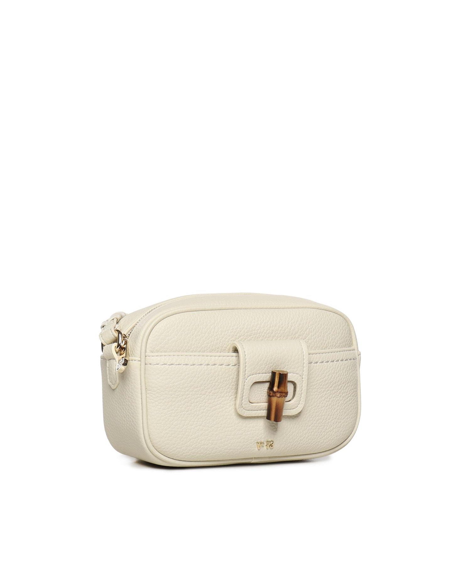 Borsa a tracolla con logo 73BS9M605 BEATRICEOFF WHITE V° 73 
