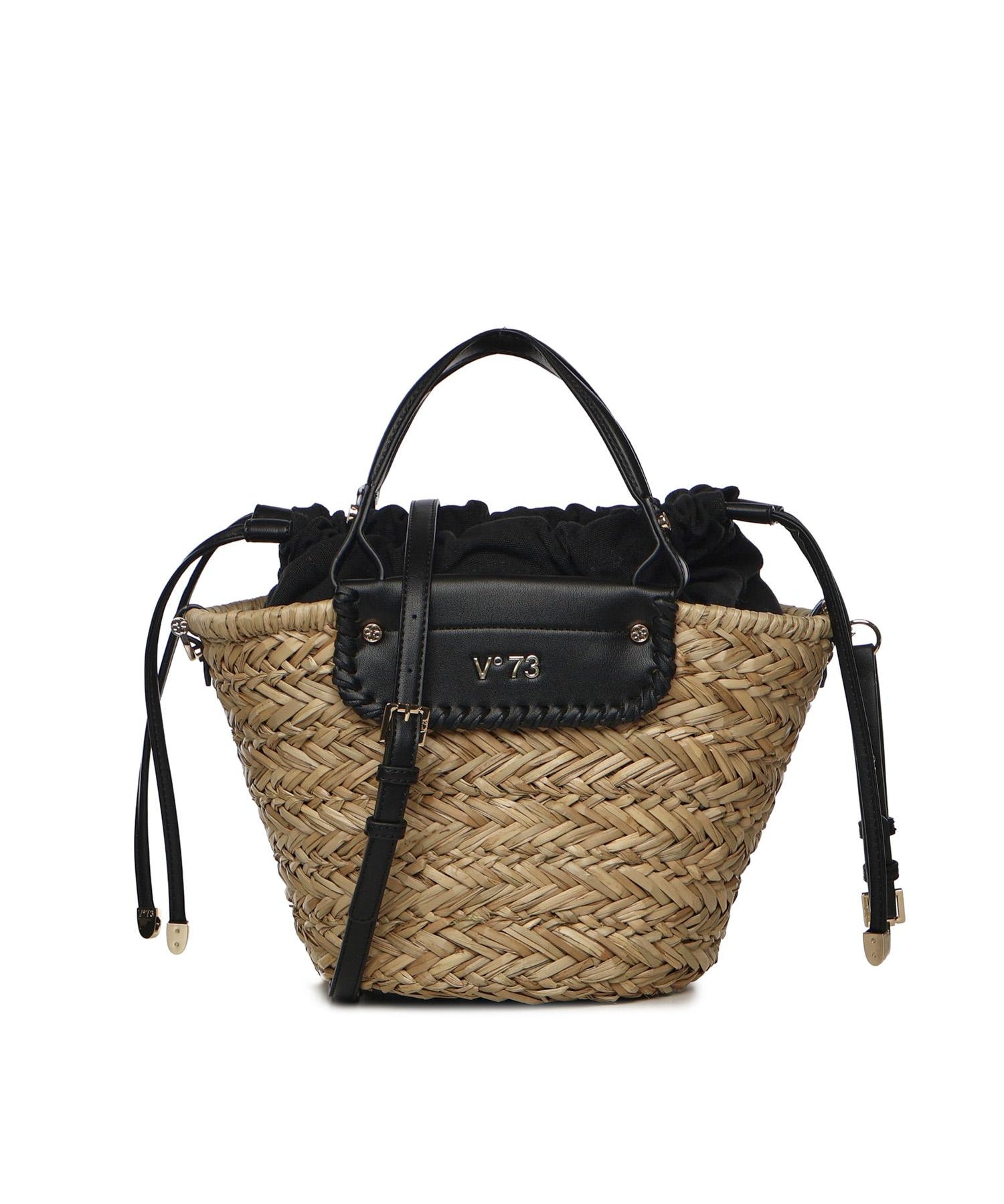 Borsa Vanna con logo 73BS9N201 VANNANERO/NATURALE V° 73 