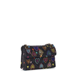 Borsa a tracolla mini Kensington Heart 5374105609 BLACK KURT GEIGER 