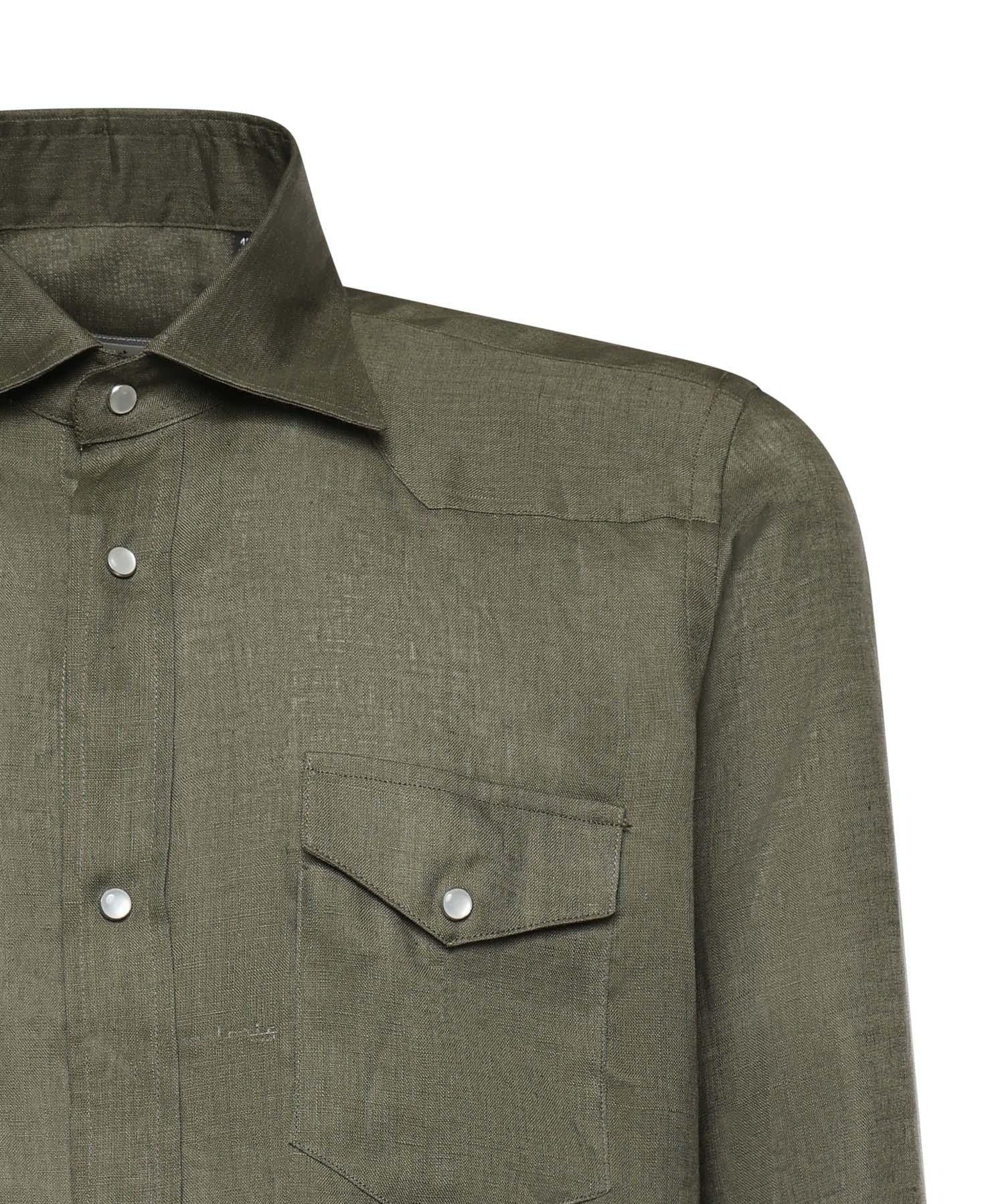 Camicia Texas in lino SCC0001SH46420900B  SARTORIO NAPOLI 