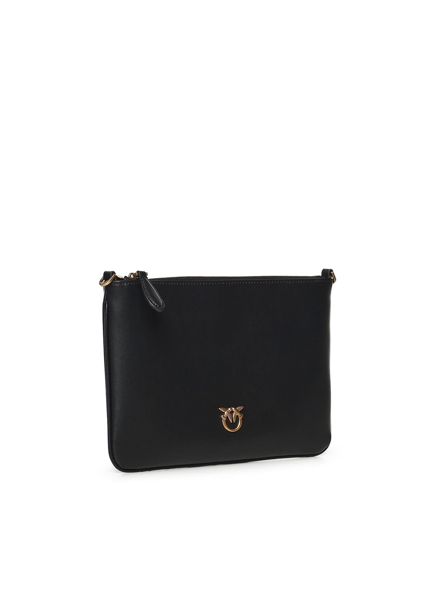 Borsa media a spalla Flat Love Bag Simply 100455 A0F1Z99Q PINKO 