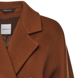 Cappotto double in lana e cashmere 26AL211 BRUCIATO ALISHEVA 