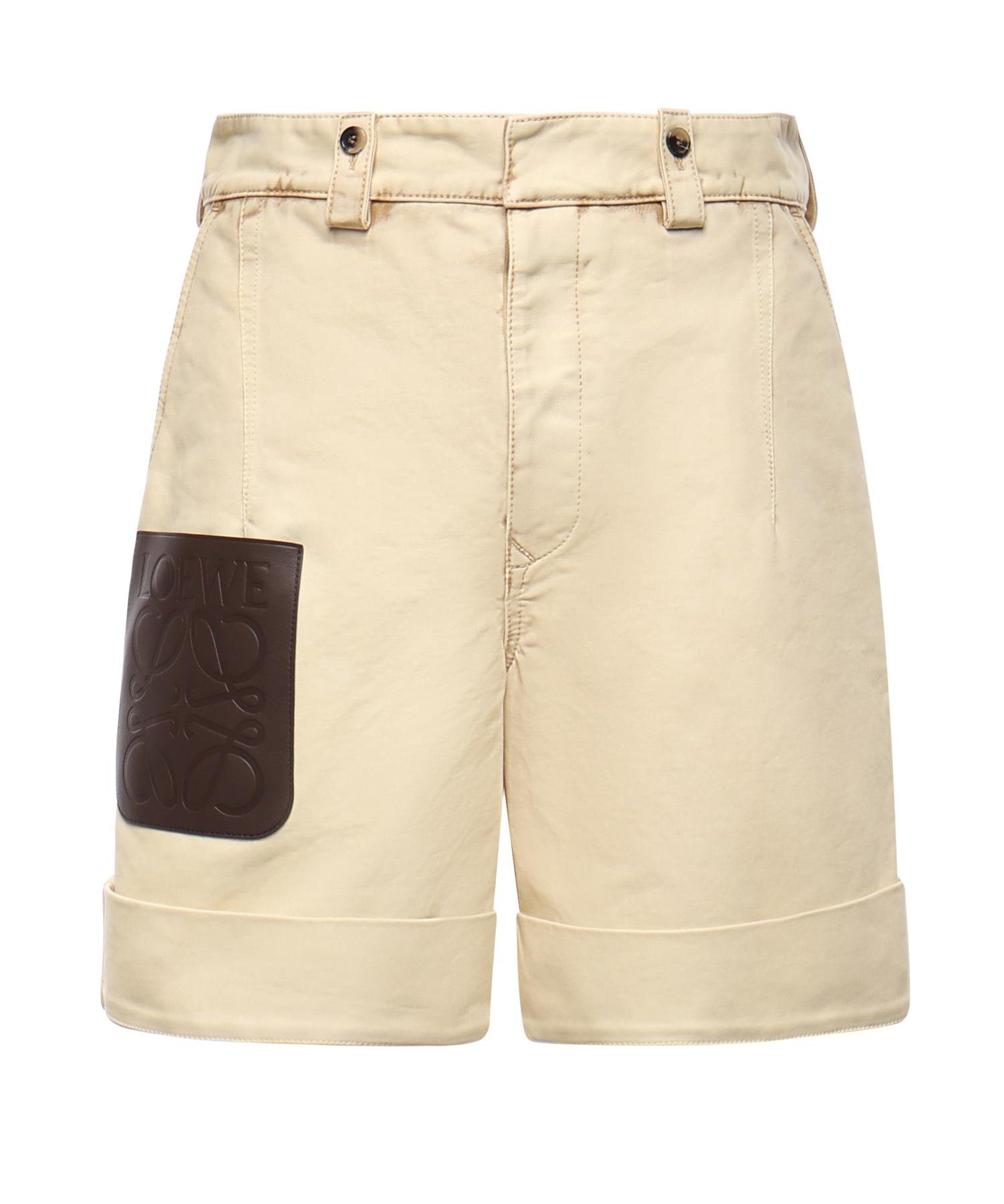 Short con risvolto in cotone H526Y1AW31 2140 LOEWE 