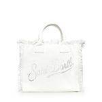 Borsa Vanity in canvas con logo in strass VANI001 02571L MC2 SAINT BARTH 