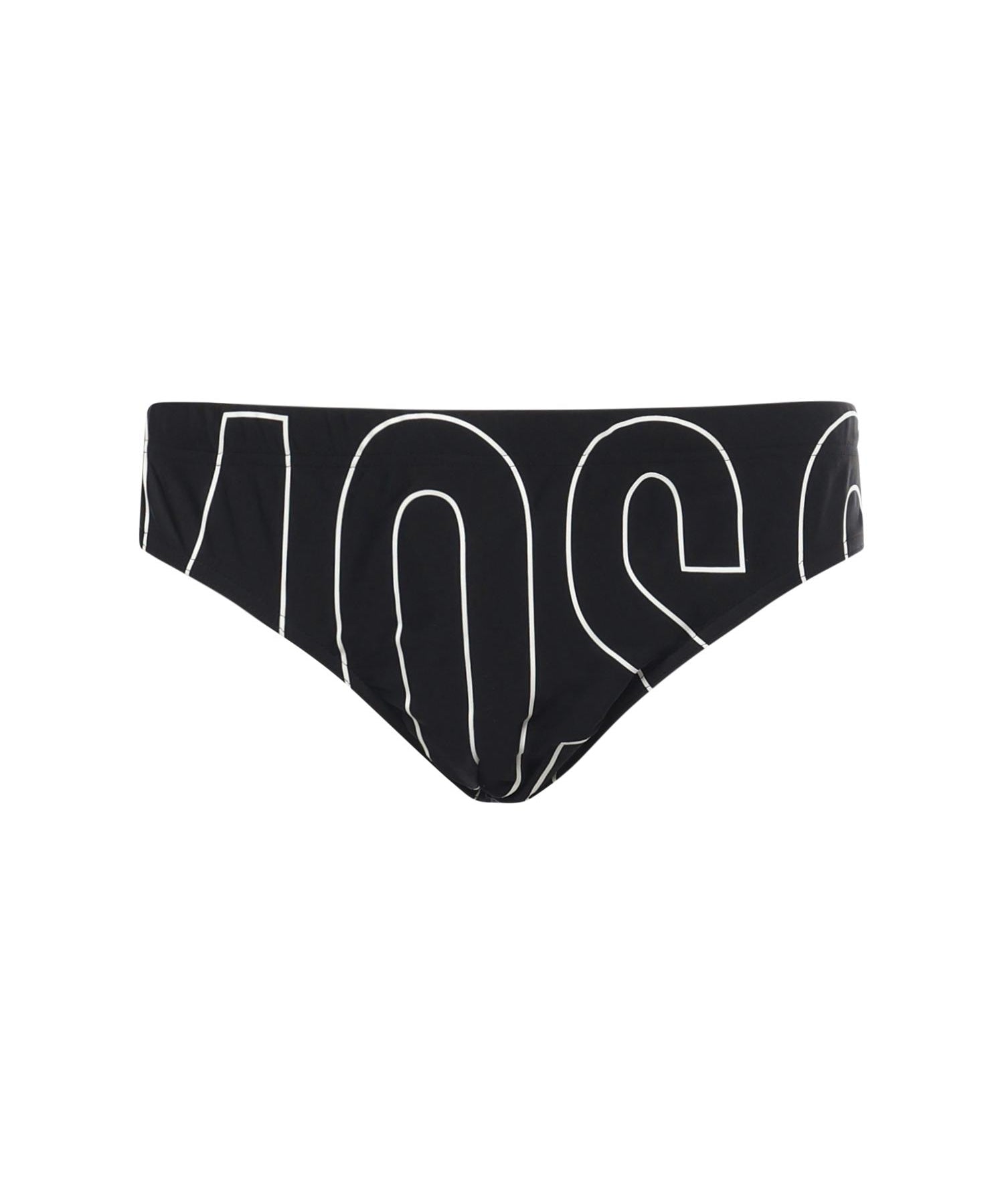 Slip mare maxi logo V3A4223 49011555 MOSCHINO 