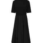Abito midi plissettato K10938I00004 89A17999 MONCLER 