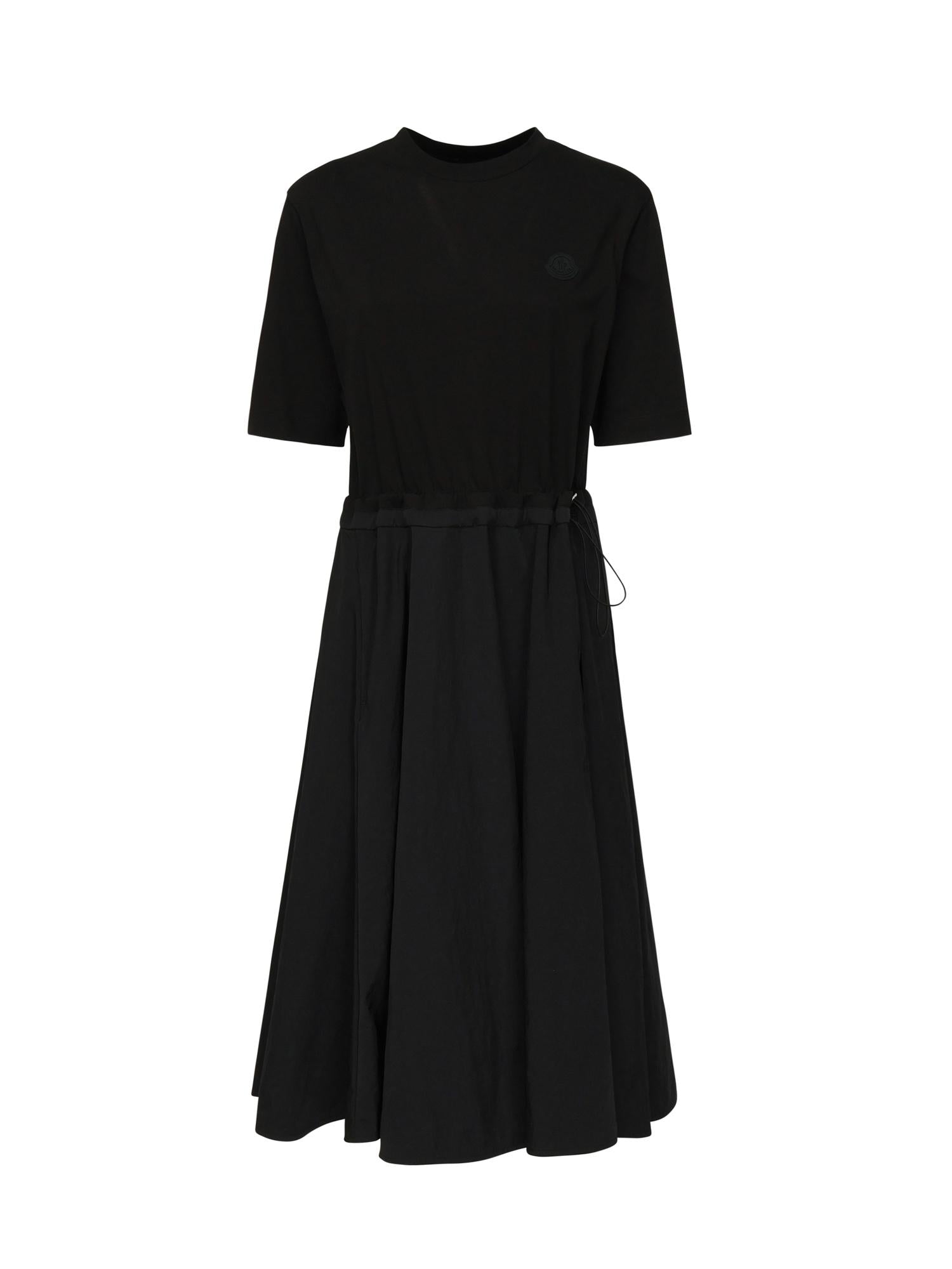 Abito midi plissettato K10938I00004 89A17999 MONCLER 
