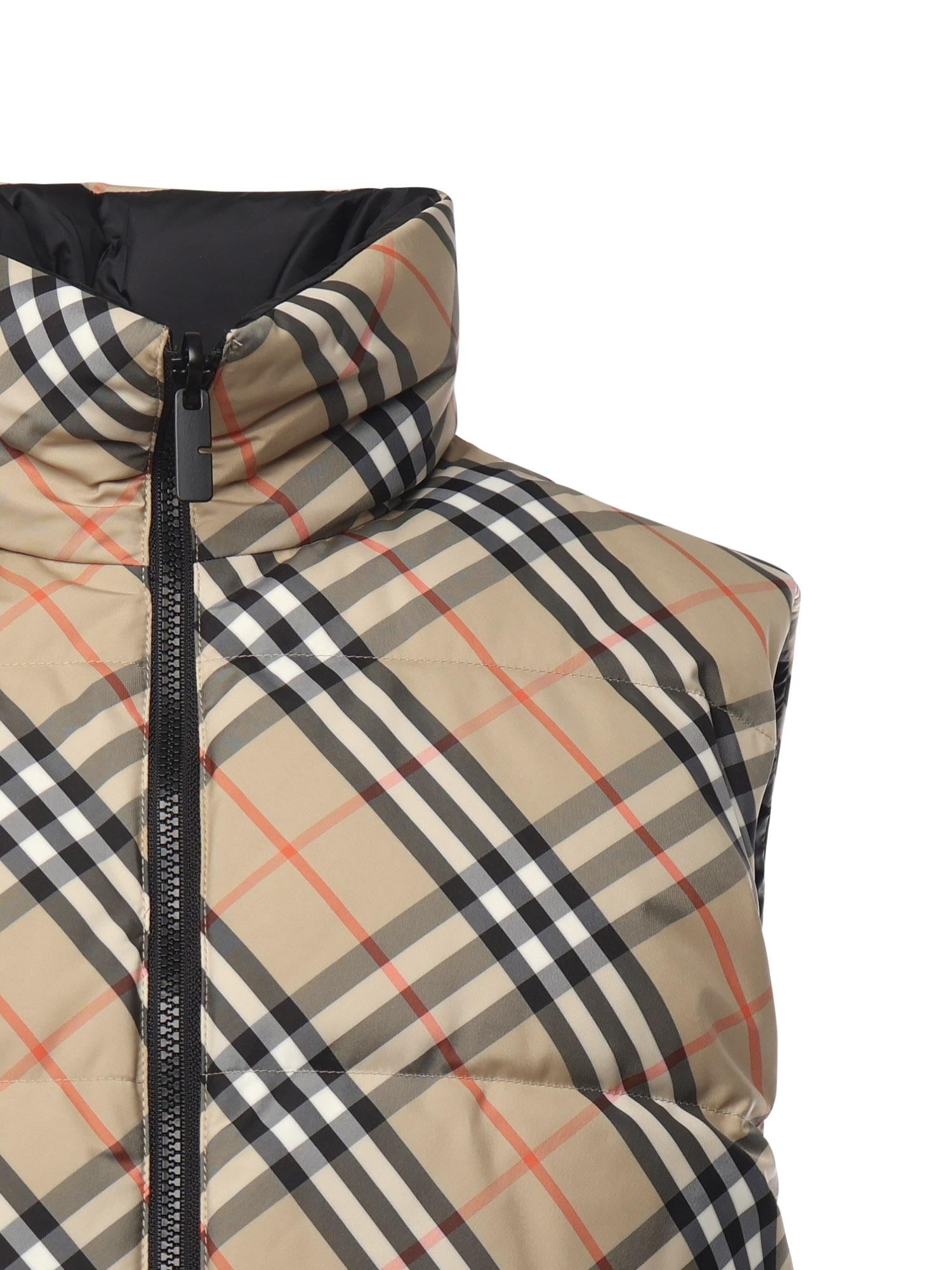 Gilet imbottito reversibile Check 8110200 B9368 BURBERRY 
