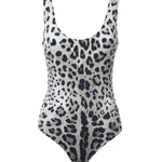 Costume intero olimpionico stampa Leopardo O9A46J ONO11HI13N DOLCE & GABBANA 