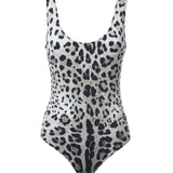 Costume intero olimpionico stampa Leopardo O9A46J ONO11HI13N DOLCE & GABBANA 