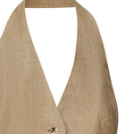 Gilet Sauro in lino 2511151012600 001 MAX MARA 