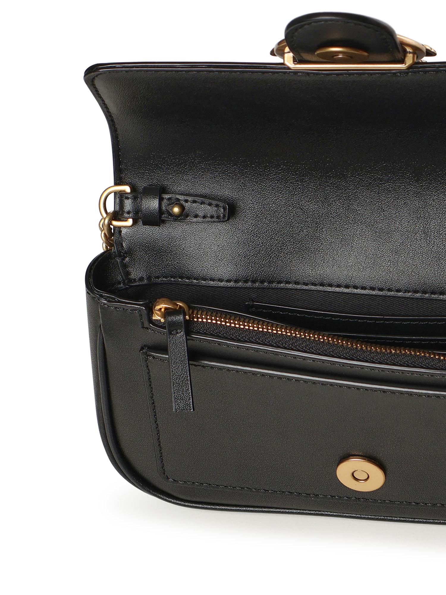 Borsa piccola pocket Love Bag One Simply in pelle 100061 A0F1Z99Q PINKO 