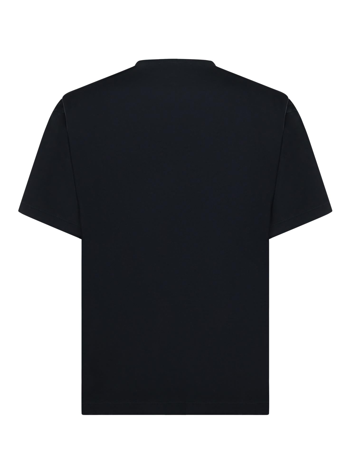 T-shirt con patch Compass in jersey di cotone L1S152100027 S0013V0020 STONE ISLAND 