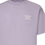 T-shirt Slogan in cotone KTS203CO002 LAV Drôle de Monsieur 