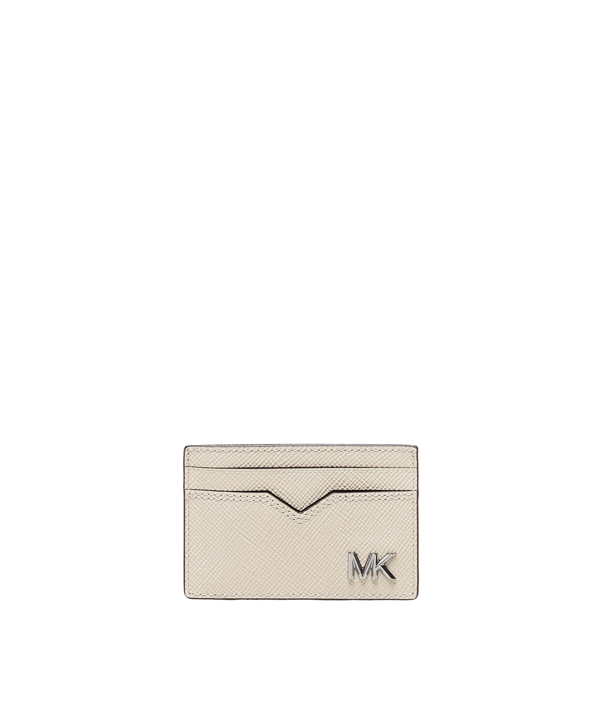 Porta carte Edison in pelle Saffiano<BR/> 39S5LEDD0L 182 MICHAEL MICHAEL KORS 