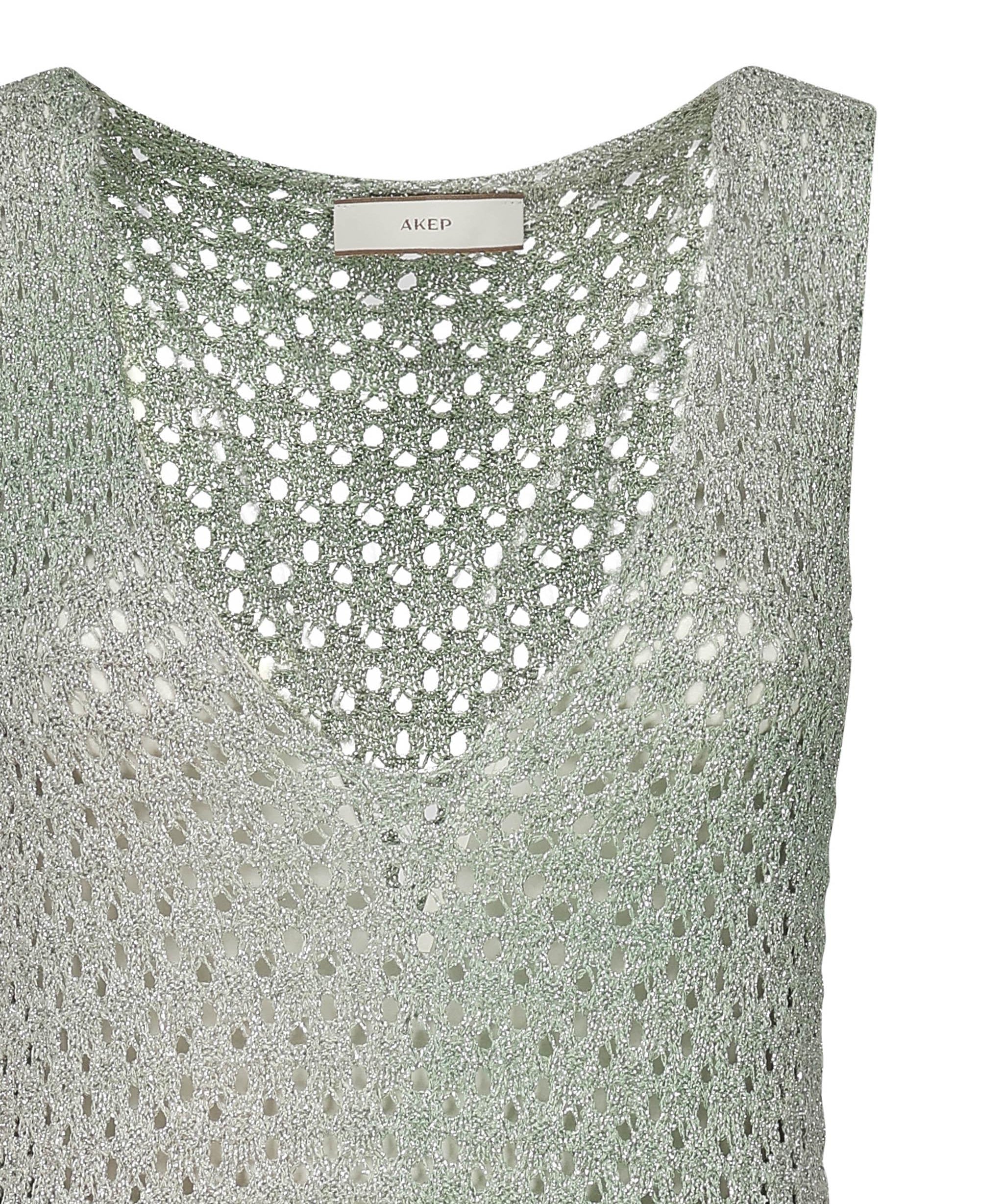 Abito lungo in lurex metallizzato VSKD09081  INSPIRED BY AKEP 