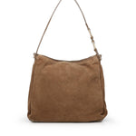 Borsa a spalla in camoscio BIBP9DP02C TAUPE BIASIA 