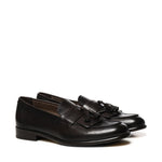 Mocassino con nappine e frangia in pelle DU3399STRAUY188 TM00 DOUCAL'S 