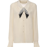 Camicia in crepe de chine 8B3AB855 21BAD6 VALENTINO GARAVANI 