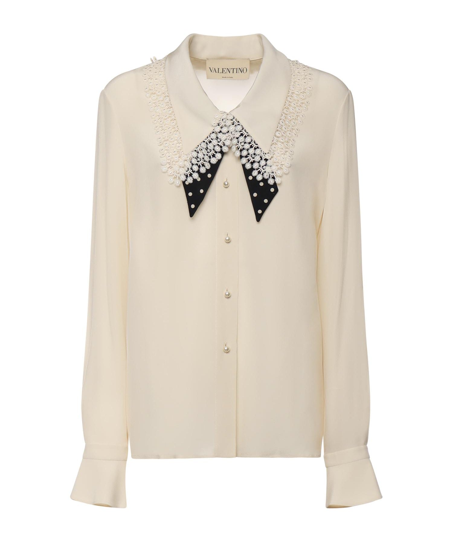 Camicia in crepe de chine 8B3AB855 21BAD6 VALENTINO GARAVANI 