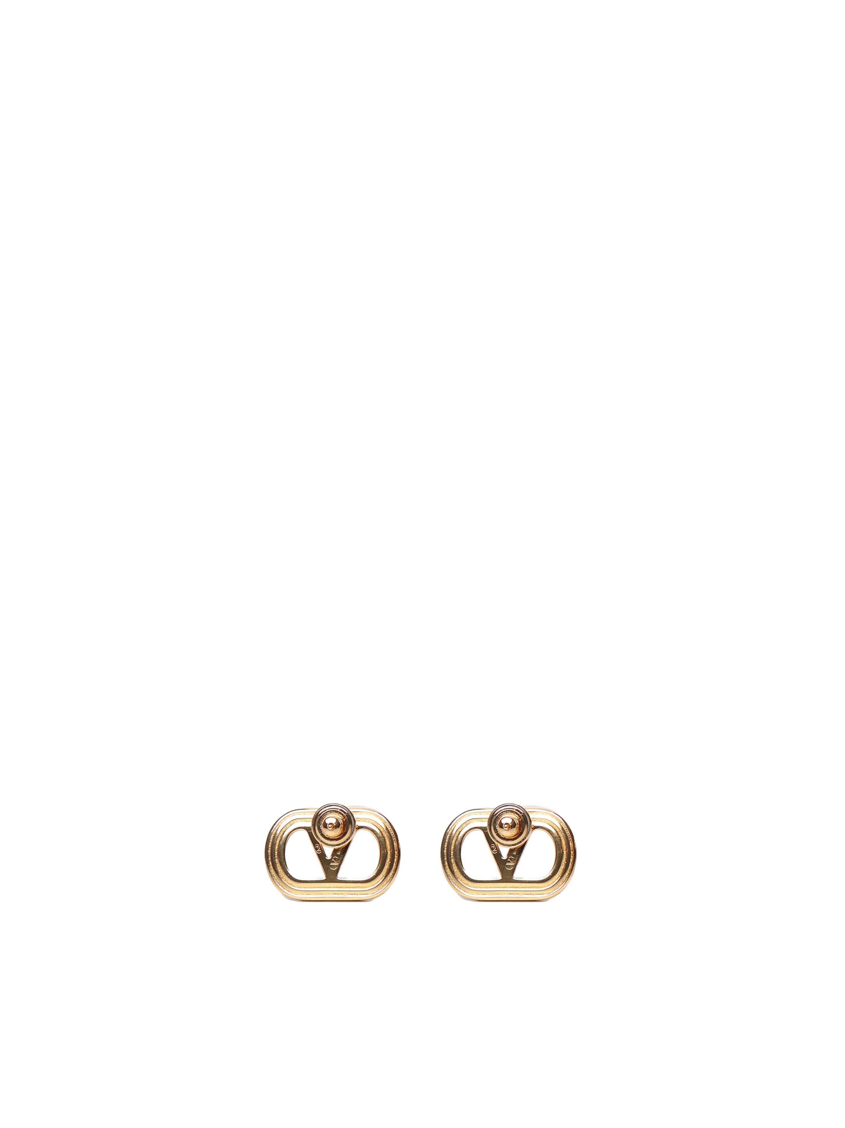 Orecchini con placca logo 6W2J0Y81 METL01 VALENTINO GARAVANI 