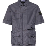 Camicia camouflage con logo L1S151100024 S00E9V002D STONE ISLAND 