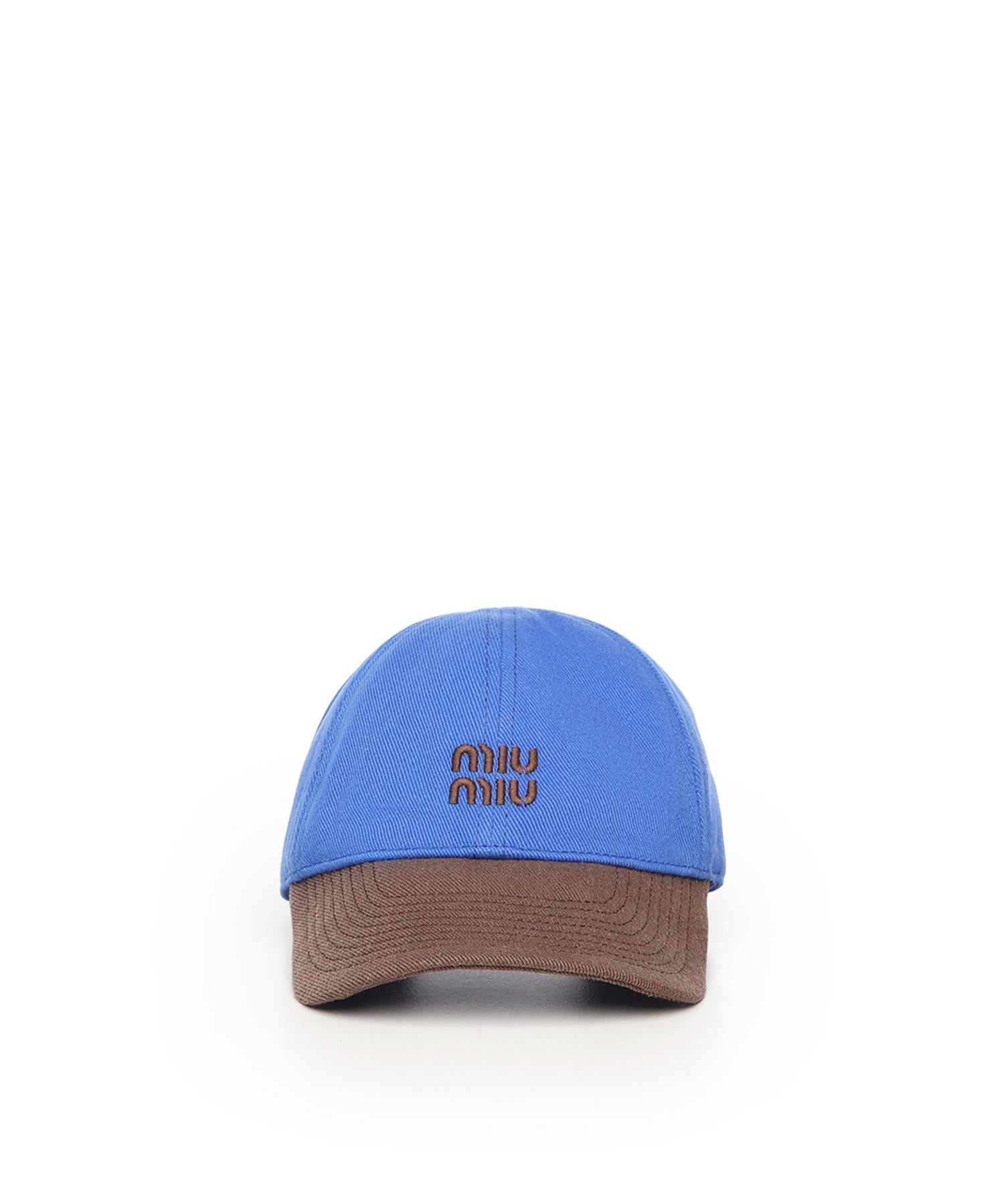 Cappello da baseball in drill 5HC369 2CWCF0IX2 MIU MIU 