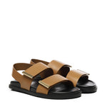 Sandalo a fasce in pelle XXW68K0JE60N6M 9999 TOD'S 