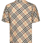 Camicia Check in seta 8091202 B9368 BURBERRY 