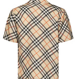 Camicia Check in seta 8091202 B9368 BURBERRY 