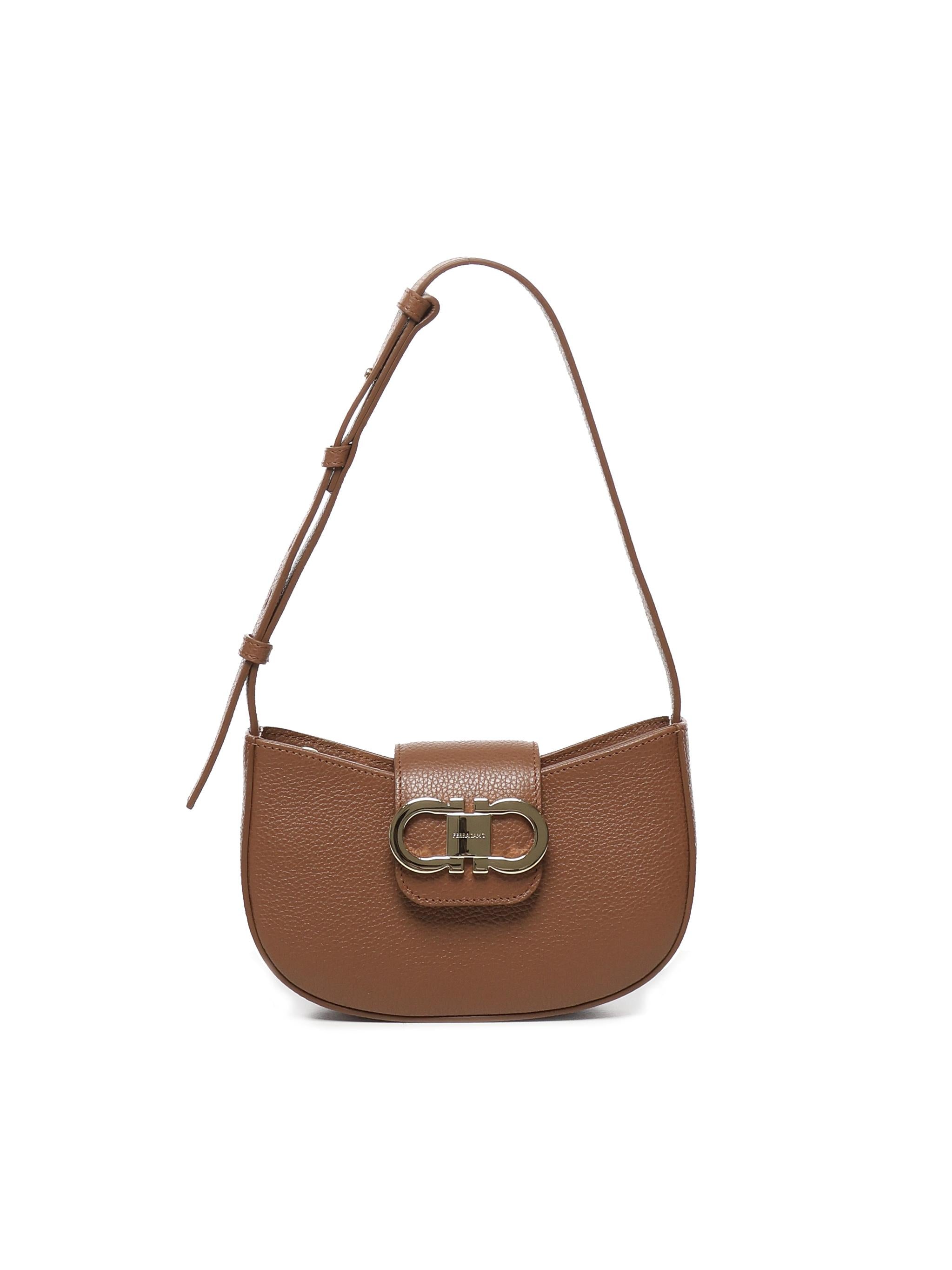 Mini bag Double Gancini 220947 785945006 FERRAGAMO 