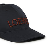 Cappello in tela con logo K820358X68 5544 LOEWE 