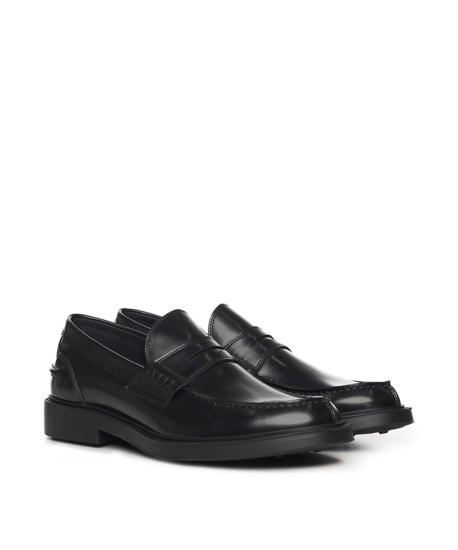 Mocassino Dover in pelle 22937 NERO ANTICA CUOIERIA 