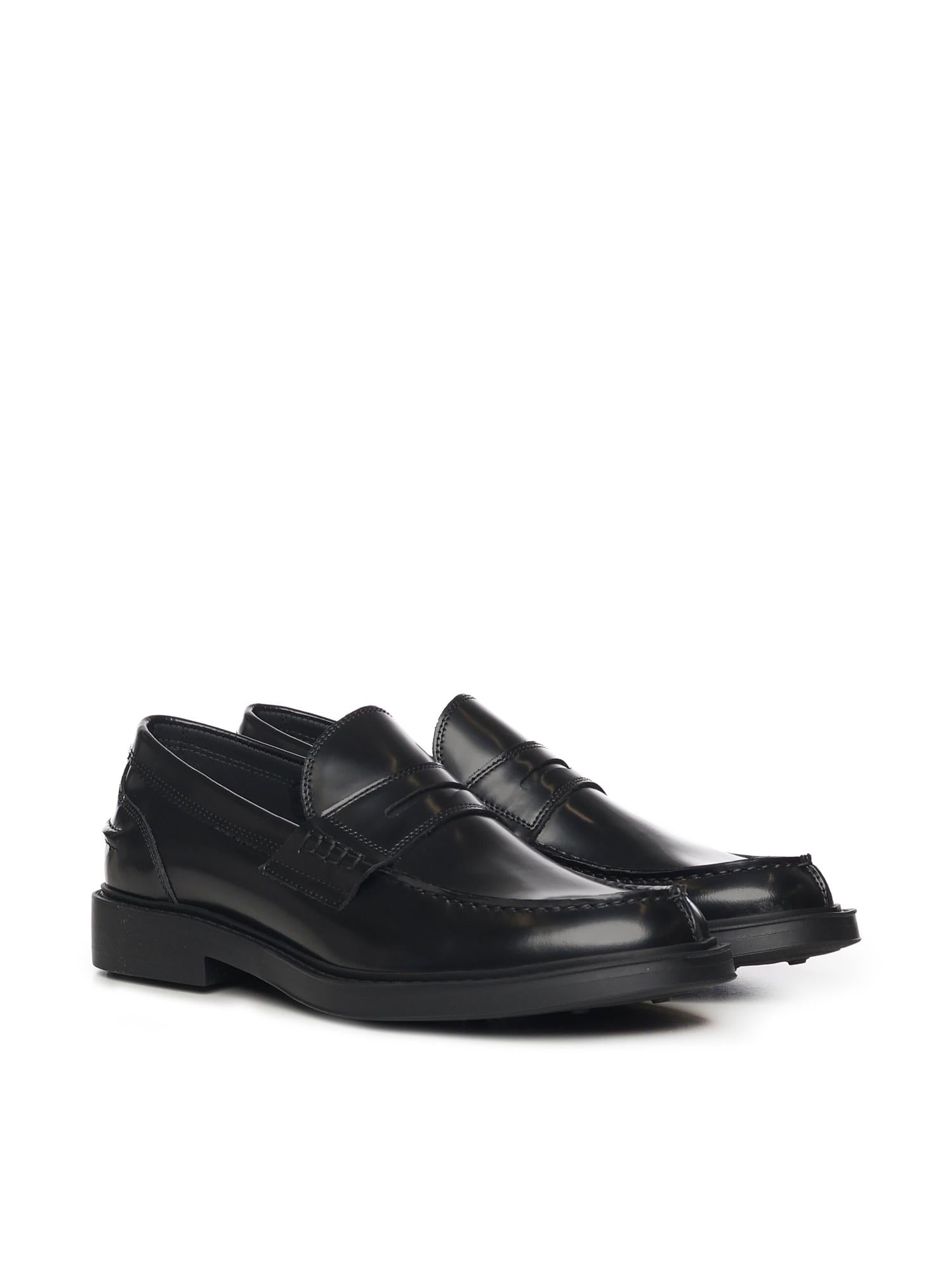 Mocassino Dover in pelle 22937 NERO ANTICA CUOIERIA 