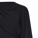 Mini abito Selene monospalla T190121A TJP073BLACK THE ANDAMANE 