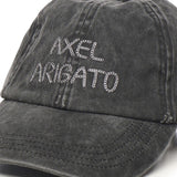 Cappello da baseball "Chain Stitch" X3554002 BLACK AXEL ARIGATO 